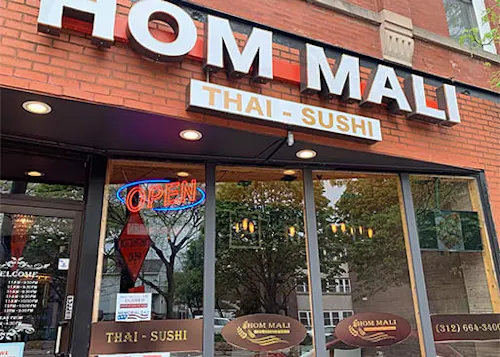 Hom Mali Thai and Sushi on North Ave