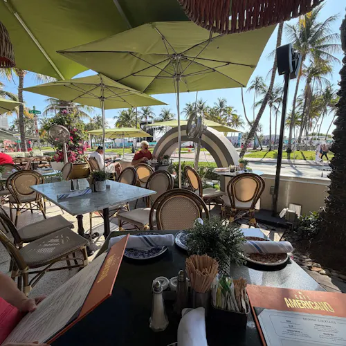 Cafe Americano  Ocean Drive