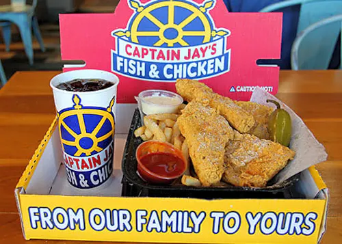 Photo 1 of 4: Captain Jay's Fish & Chicken #102