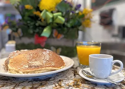 Sweet Orange Pancakes and Cafe