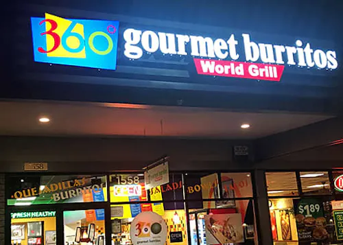 360 Degrees Gourmet Burritos