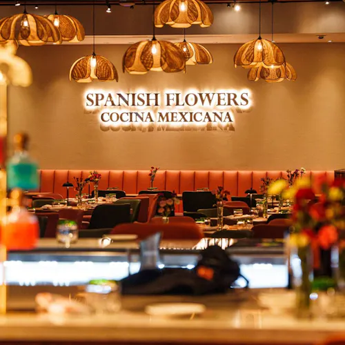 Spanish Flowers Cocina Mexicana