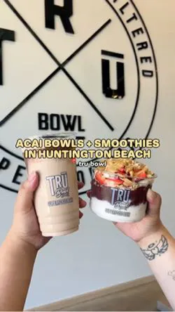 TRU Bowl Superfood Bar - Huntington Beach