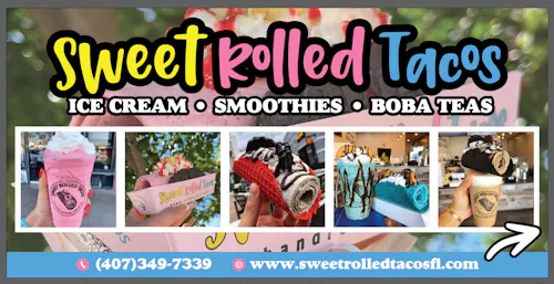 Sweet Rolled Tacos - Orlando