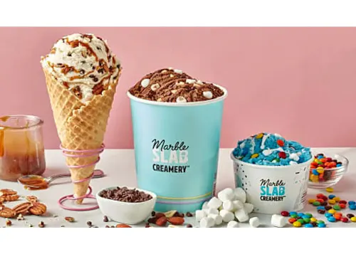 Photo 1 of 4: Marble Slab Creamery & Great American Cookies