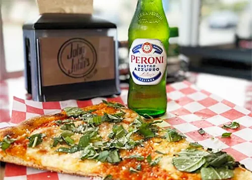 John & John's Pizza Shop