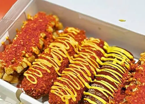 Photo 1 of 4: Two Hands Corn Dogs - Bell Rd