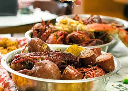 Crawfish Cafe + Pho Prime Alief