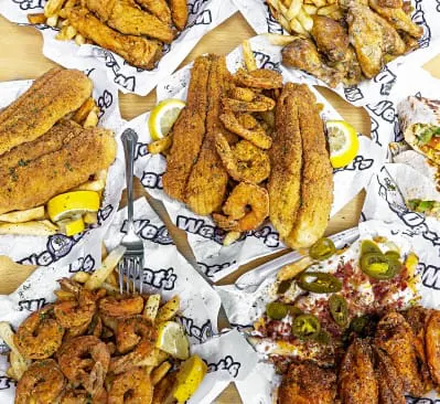 We Dat's Chicken And Shrimp
