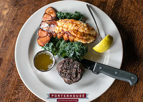 Photo 1 of 4: Porterhouse Steak & Seafood